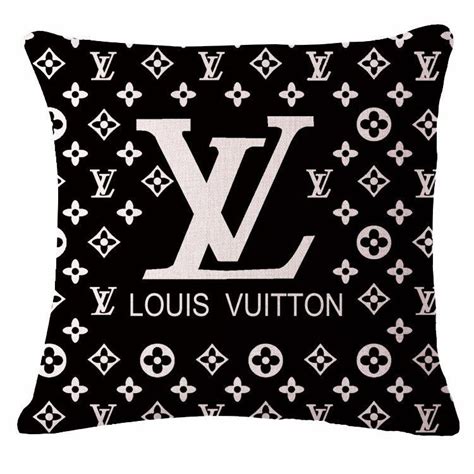 black louis vuitton pillow|louis vuitton pillows for sale.